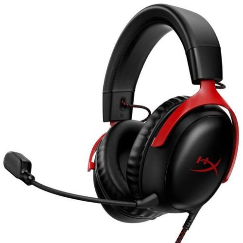 Hyper X Cloud III Casque Gaming,Casque De jeu noir et rouge