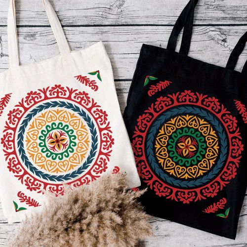 Le produit est un produit imprimé, Sac fourre-tout Khayamiya drôle, Arabesque, Sac à main imprimé Khayamiya, Grand sac à main tendance de style simple et durable pour pique-nique en plein air, fête, voyage, shopping. Le produit est un produit imprimé, I