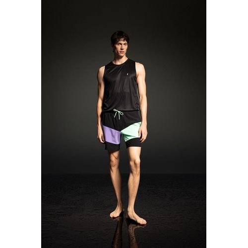 Short de bain Homme Noir