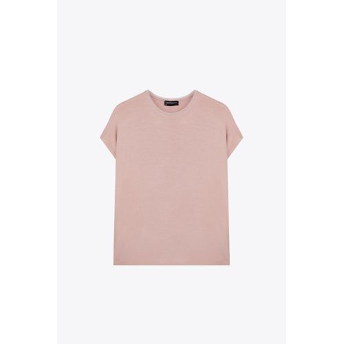 تيشيرت وردي أساسي