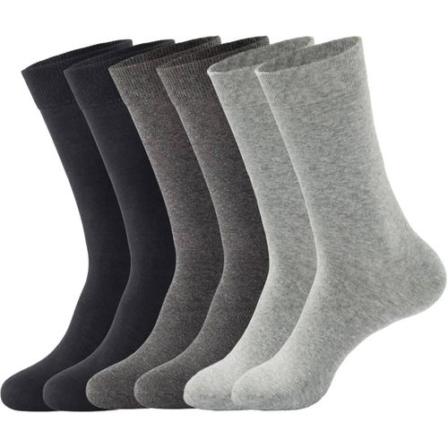 Chaussettes 6 paires Classiques pour hommes légères multicolores
