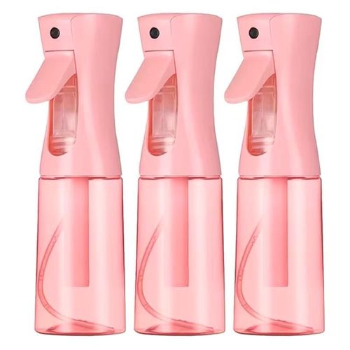 Lot de 3 Bouteilles de Pulvérisation à Haute Pression 200ml Spray Bottle Universelle à Jet Continue Adaptées aux Salons de Coiffure Professionnels et à l'Usage Domestique
