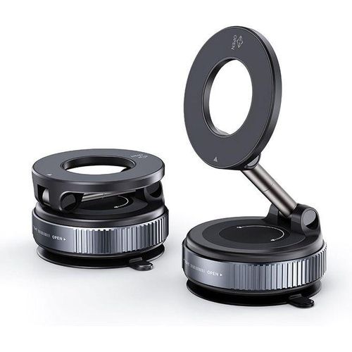 Support de téléphone voiture avec ventouse rotatif à trois cent soixante degrés adaptable pour tous véhicules