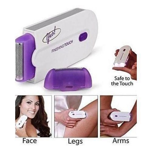 YES Hair Remover – Épilateur Électrique Rechargeable Femme – Rasoir Féminin Portable Sans Douleur – Tondeuse Multifonction 2 en 1 – Épilation Visage, Jambes, Bras & Aisselles – Mini Appareil Compact, Léger, USB Sans Fil – Haute Précision, Sécurisé