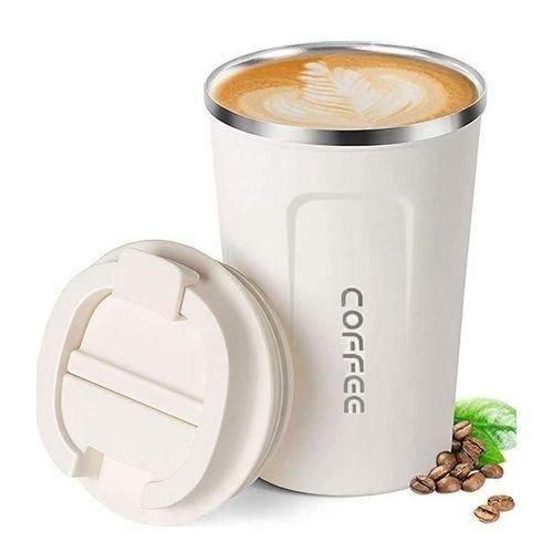 Mug Thermique Isotherme 380ml Anti-Fuite – Idéal Pour Bureau & Voiture