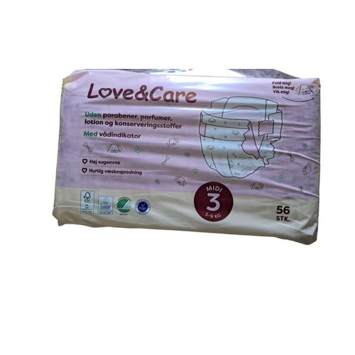 Love & Care 3 junior 5-9 kg (56x5)