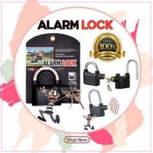 Serrure avec alarme antivol