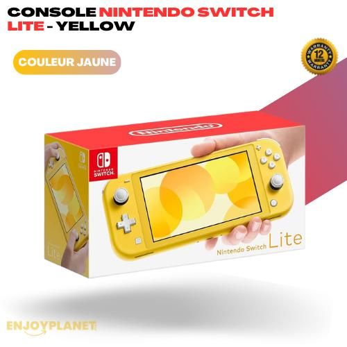 Switch Lite Console – Couleur Jaune