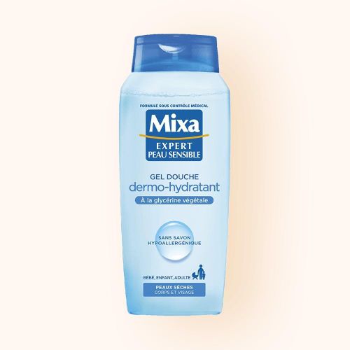 GEL DOUCHE DERMO HYDRATANT 400ml peau sèche bébé enfant adulte visage et corps