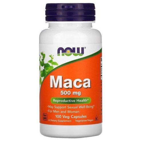 Maca, 500 mg, 100 Capsules Végétales