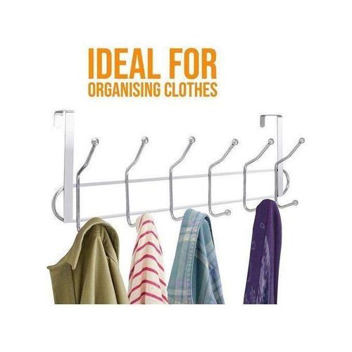 Patère du porte 12 crochets en acier inoxydable durable, résistant multifonction