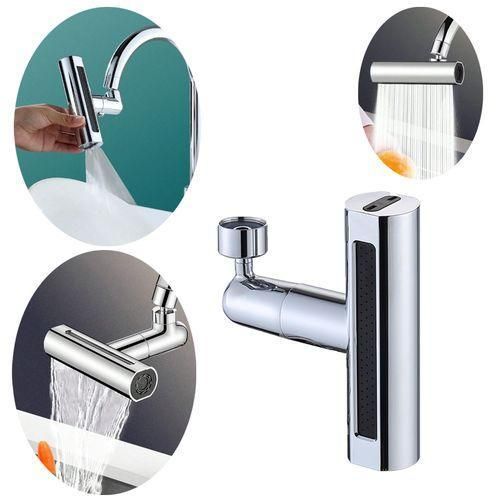 Robinet de Cuisine Pivotant 360 4 Modes Mitigeur Haute Pression Robinet dvier