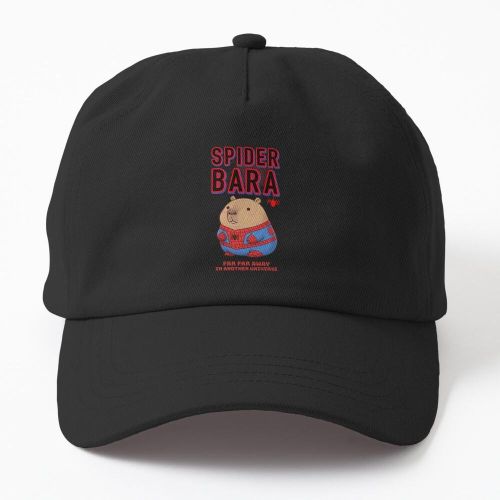 Spiderbara casquette noire personnalis