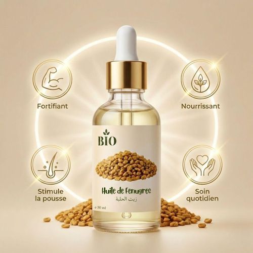 Huile de Fenugrec 50 ml organic qualité premium