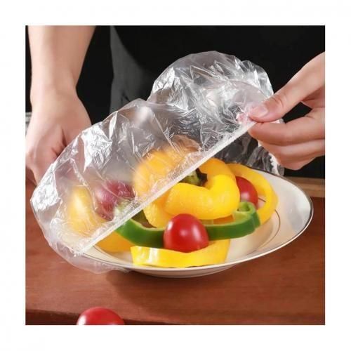100 pièces couverture alimentaire jetable réfrigérateur fruits nourriture