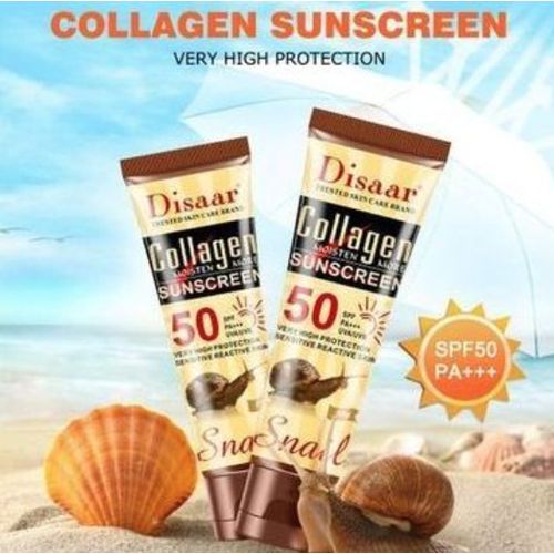 Pack 2 Crèmes solaires Collagène et bave d'escargot