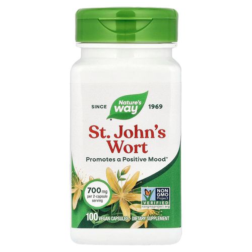 St. john's Wort // Millepertuis // 100 capsules véganes (350 mg pièce)