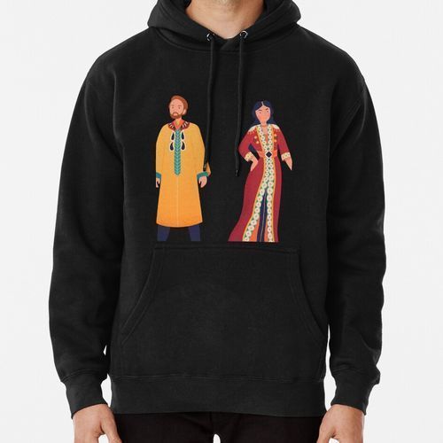Couple Amazigh Sweats à Capuche Hoodie