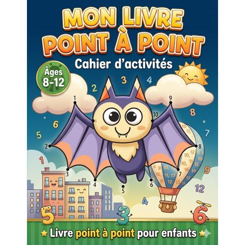 Défi relier les points (Chauve-souris) – Ensemble de 5 pages