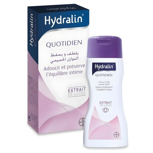 Soin Lavant Intime Quotidien - Extrait de Lotus - Adoucit et préserve l'équilibre intime - Flacon 200 ml