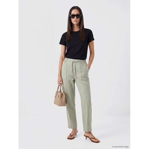 Pantalon Femme à Taille Élastique