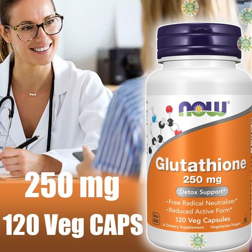 Glutathione, 250 mg, 120 capsules végétariennes, Soutien détoxifiant