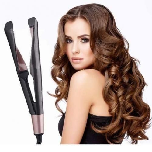 2 in 1 Lisseur Curling and straight confidence lisseur et bouclage de cheveux