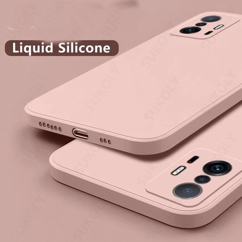 Pochette pour Xiaomi Mi 11T 4G Housse Bord Fort,Cover,Dane Rose