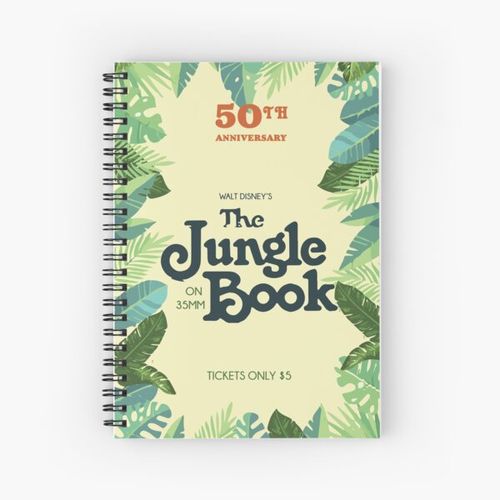 Jungle Book Spiral Notebook Bloc note