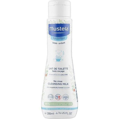 Lait de Toilette sans rinçage 200ml pour les bébés