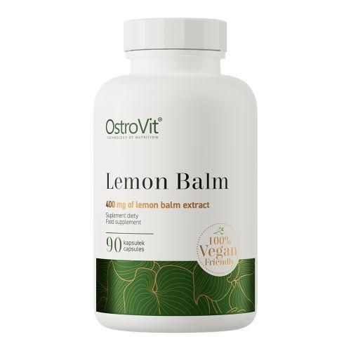 Lemon Balm 90 Caps - Feuille de mélisse 90 Caps – Relaxation, Anti-Stress & Sommeil
