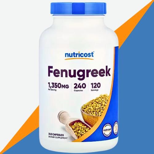 الحلبة 1350 ملغ - لصحة الجهاز الهضمي وصحة النساء - 240 كبسولة