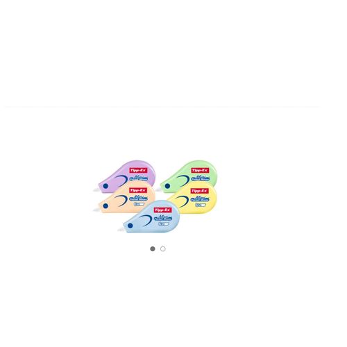 5 Tipp-Ex Roller correcteur blanco 'Mini Pocket Mouse'