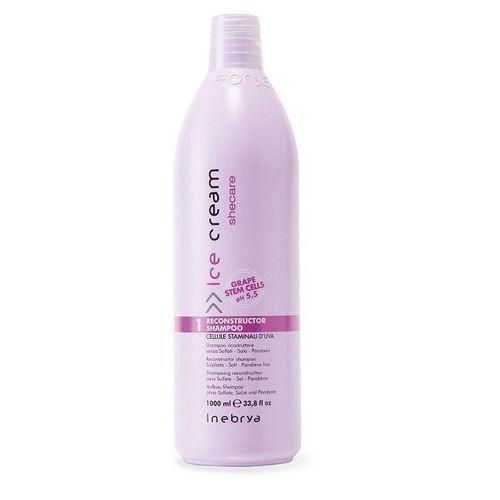 Shampoing ice cream à la kératine 1000ml .