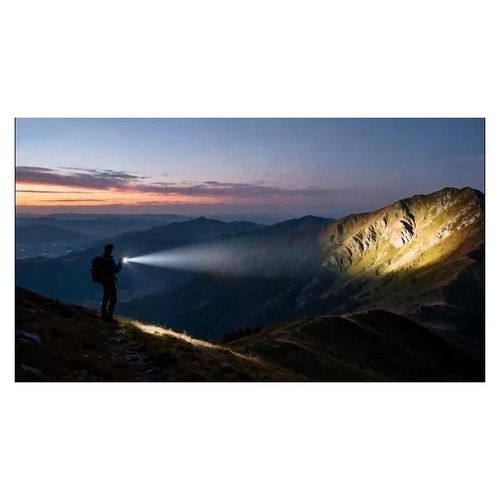 Torche portable pour randonnée camping et exploration