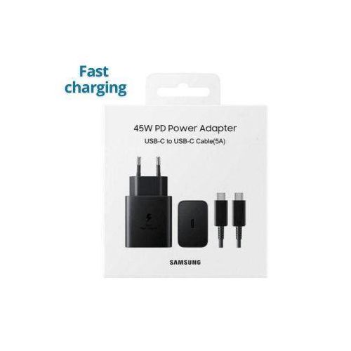 Chargeur Ultra Rapide 45W – Compatible S21/S22/S23/S24 Ultra – Adaptateur de Voyage - USB-Type-C