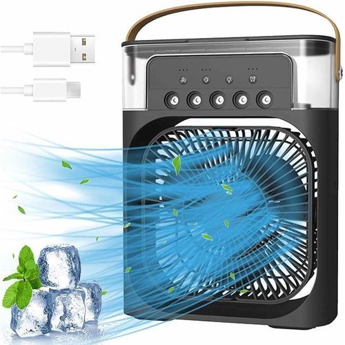 مروحة مرطبة متنقلة مكيف هواء عن طريق USB
