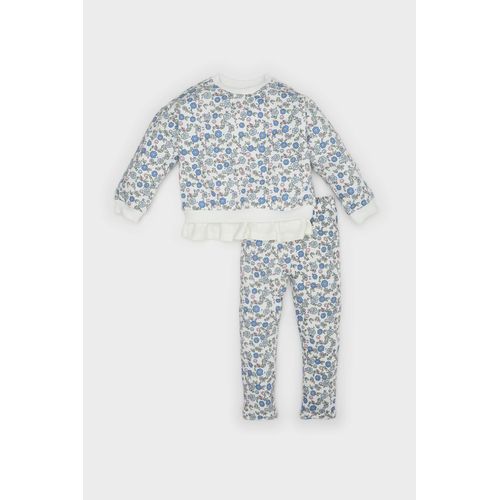 Ensemble en maille Coupe régulière Bébé fille Écru