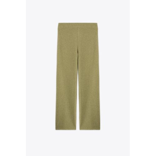 بنطال محبوك كاكي