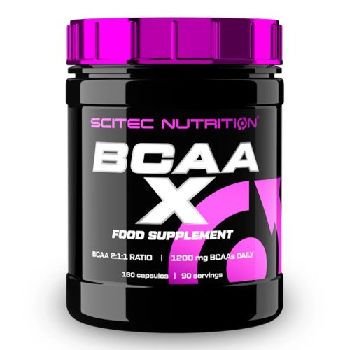 BCAA X 180 Caps - Acides Aminés, Récupération Rapide & Masse Musculaire