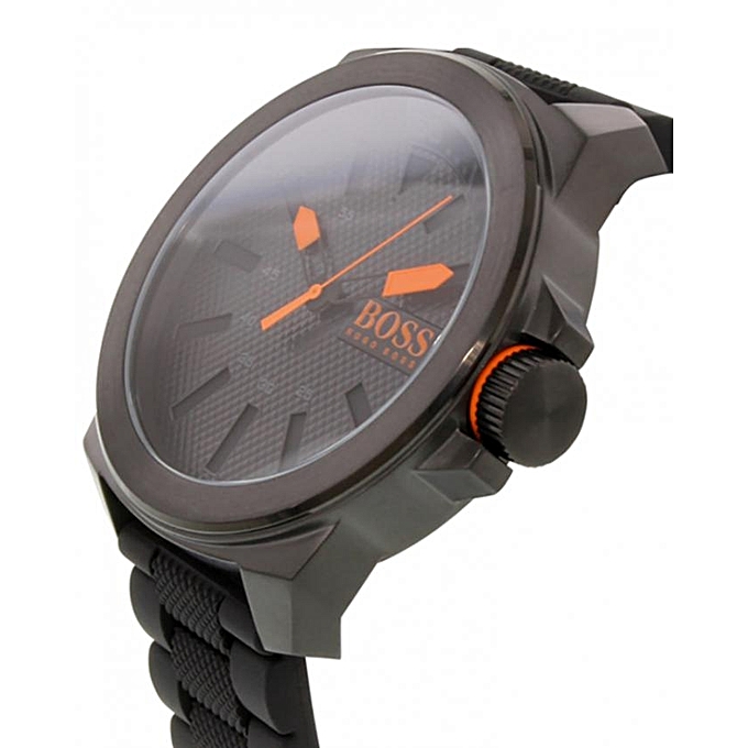 Hugo Boss Montre Hugo Orange York 1513004 - Noir au Meilleur prix au Maroc