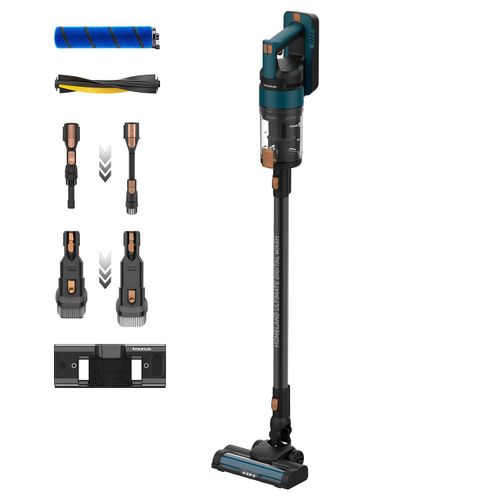 Homeland Ultimate Digital Wash – Aspirateur balai sans fil 415W, moteur digital brushless