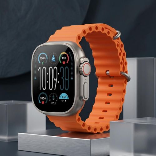 Montre Connectée - Bracelet Orange