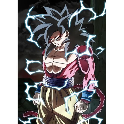 Dragonball 143 Anime Manga Painting style Poster Chambre