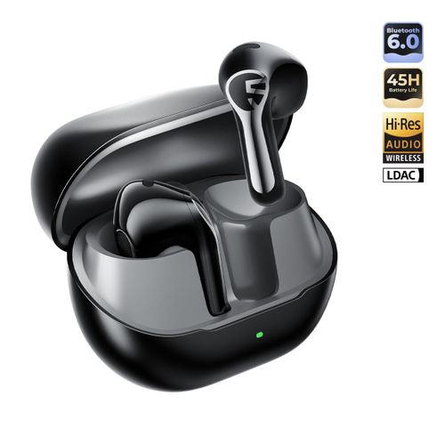 Air6 HS Écouteurs Bluetooth 6.0 – Hi-Res LDAC – Autonomie 45 h – IPX5 – Noir