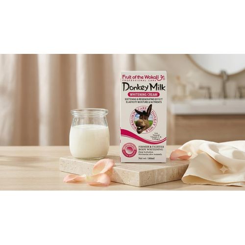 Crème au Lait d’Ânesse – Milk Cream – Hydratante & Adoucissante – 180 ml