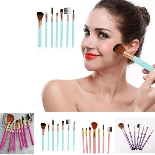 Set de pinceaux de maquillage professionnel – Kit complet d'accessoires de beauté pour application visage et yeux,