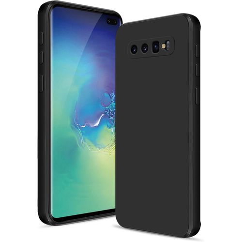 Pochette silicone noir pour Samsung Galaxy S10 Plus