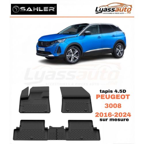 Tapis De Voiture 4.5D Pour PEUGEOT 3008 2016-2024