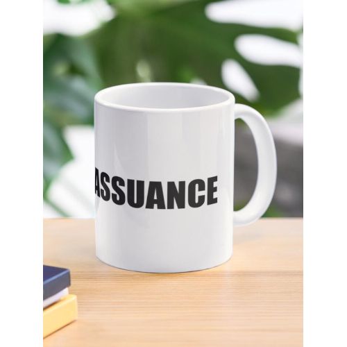 L'assurance de la croyance de bureau Mug classique
